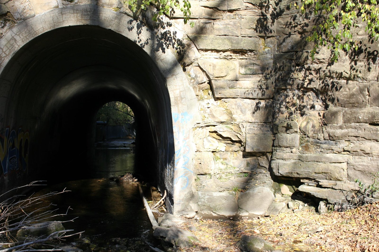 East abutment